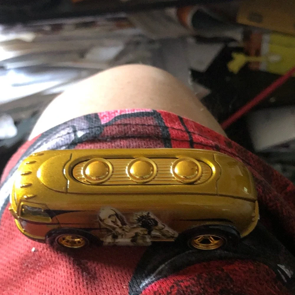 Gold Toy Limo Car